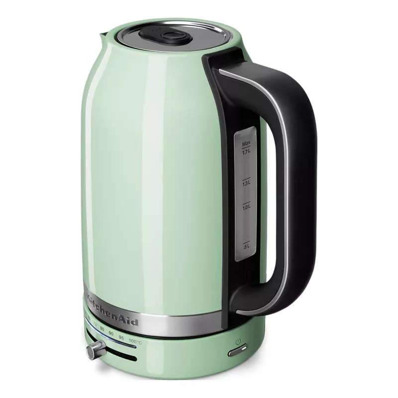 KitchenAid 5KEK1701EPT chaleira elétrica 1,7 l 2400 W preto, verde, aço inoxidável