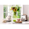 KitchenAid 5KEK1222EAC chaleira elétrica 1,25 l 2200 W preto, creme, aço inoxidável