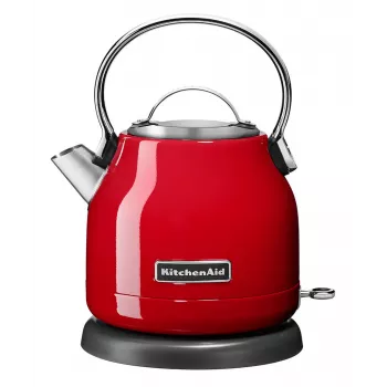 KitchenAid 5KEK1222EER chaleira elétrica 1,25 L 2200 W preto, vermelho, aço inoxidável