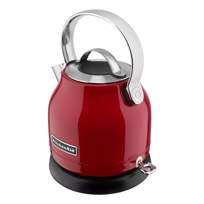 KitchenAid 5KEK1222EER chaleira elétrica 1,25 L 2200 W preto, vermelho, aço inoxidável