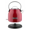 KitchenAid 5KEK1222EER chaleira elétrica 1,25 L 2200 W preto, vermelho, aço inoxidável