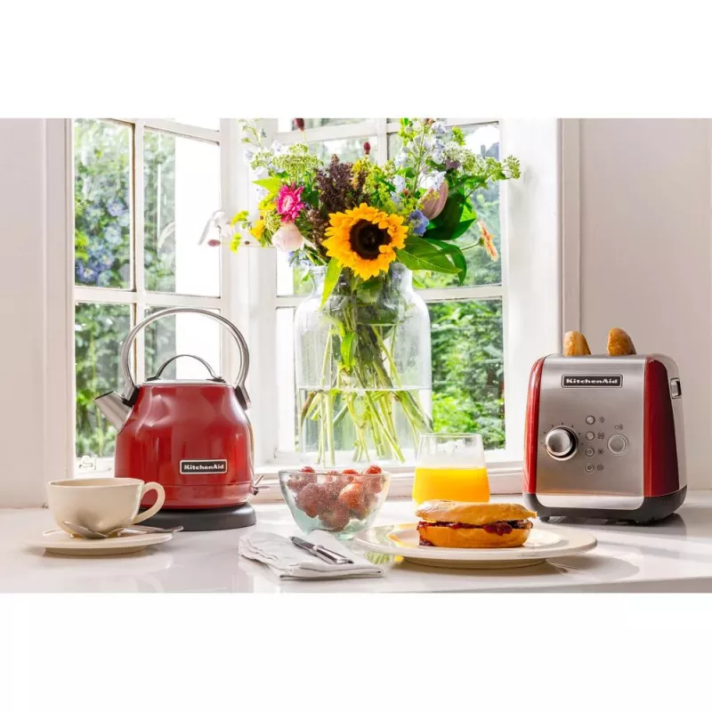 KitchenAid 5KMT221EER 7 2 fatias 1100 W vermelho, aço inoxidável