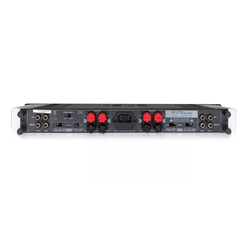 Biamp Commercial Audio CHAMP-4 4.0 canais performance/palco preto