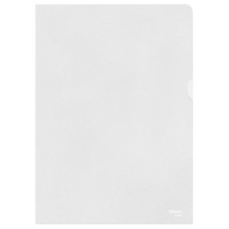 Esselte dossier 120my A4, A4, policloreto de vinilo (PVC), transparente, 220 mm, 307 mm, 1 mm