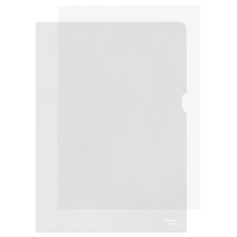 Esselte dossier 120my A4, A4, policloreto de vinilo (PVC), transparente, 220 mm, 307 mm, 1 mm