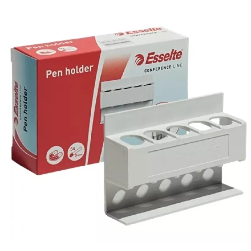 Esselte porta-canetas – para quadro branco, branco, 122 mm, 35 mm, 83 mm, 60 g, 1 unid.