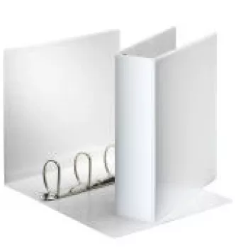 Esselte Panorama dossier FSC® A4 4DR/60 mm, A4, anel D, plástico, branco, 650 folhas, 6 cm