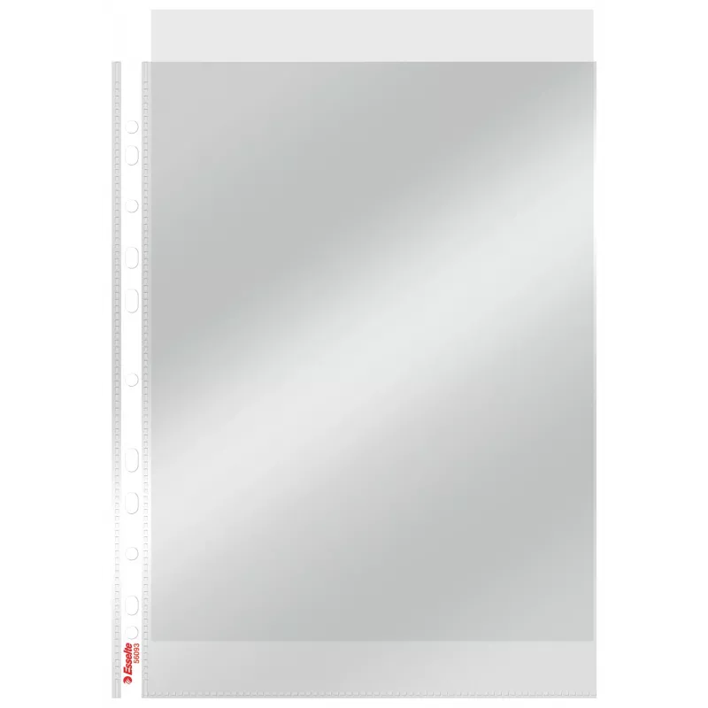 Esselte capa Heavy Duty 105my A4, 210 x 297 mm (A4), transparente, polipropileno (PP), superior, 0,105 mm, 230 mm