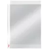 Bolsa Esselte 75my A4, 210 x 297 mm (A4), transparente, polipropileno (PP), vertical, topo, 0.075 mm