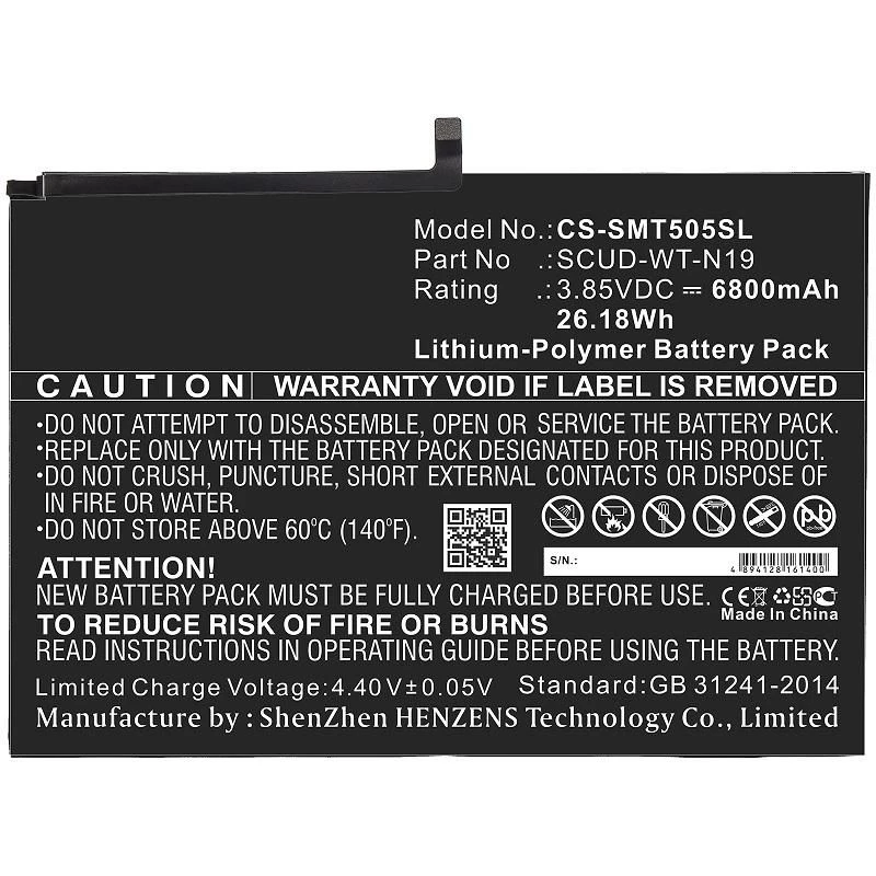 CoreParts MBXTAB-BA100 Bateria de substituição/acessório para tablet