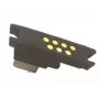 Zebra ADP-TC51-RGIO1-03 Conector de cabo 7 pinos, I/O preto