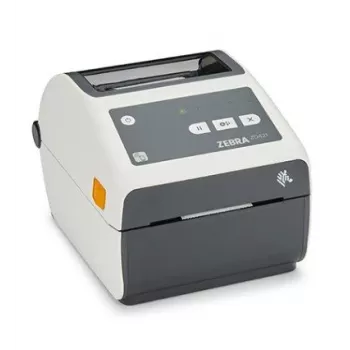 Zebra ZD421d-HC Impressora de etiquetas de transferência térmica direta, 300 dpi, USB/LAN/Bluetooth