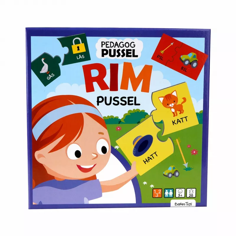 Barbo Toys puzzle pedagógico jogo de tabuleiro
