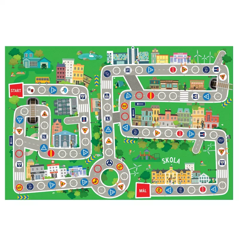Barbo Toys jogo de trânsito jogo de tabuleiro aprendizagem