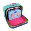 Barbo Toys Peppa Pig mala conjunto de 3 peças sortido multicolor menino/menina saco em forma de barril