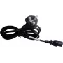 HP 8121-0739 cabo de alimentação preto 1,9 m conector fêmea C13