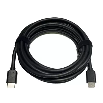 Cabo de ingestão HDMI Jabra (4,57 m/15 ft) - preto, 4,57 m, HDMI Type-A (standard), HDMI Type-A (standard), preto