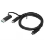 Lenovo 03X7470 Cabo USB 1 m USB A/USB C USB C preto