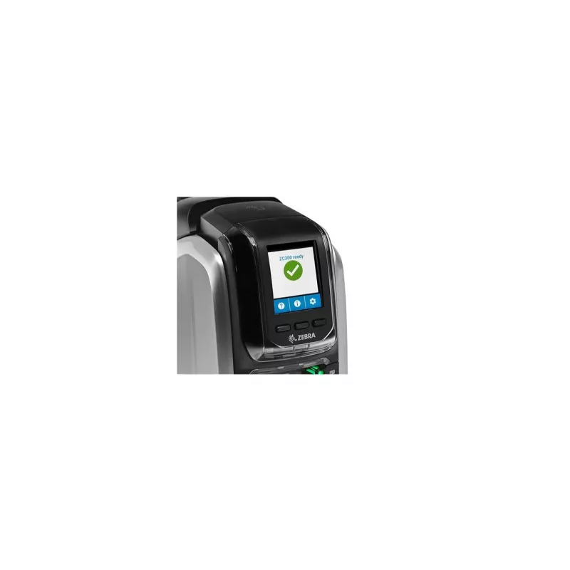 Zebra ZC300 Impressora de cartões de plástico sublimação de tinta/transferência térmica cor 300 x 300 DPI Wi-Fi