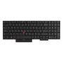 Teclado para Lenovo ThinkPad T580/P52s — 01HX288 US International, retroiluminado, preto