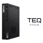 Teqcycle Lenovo ThinkCentre M80q Intel® Core™ i5 i5-10500T 16 GB DDR4-SDRAM 256 GB SSD Windows 11 Pro Mini-PC preto