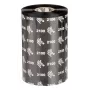 Fita para impressora Zebra Wax 2100 5,16 polegadas x 131 mm, núcleo 25 mm, comprimento 450 m