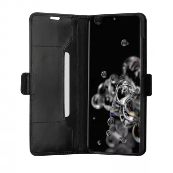 Capa com carteira dbramante1928 Copenhagen fina Galaxy S20 Ultra Preto