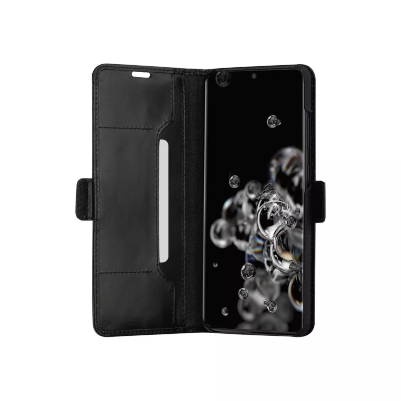 Capa com carteira dbramante1928 Copenhagen fina Galaxy S20 Ultra Preto
