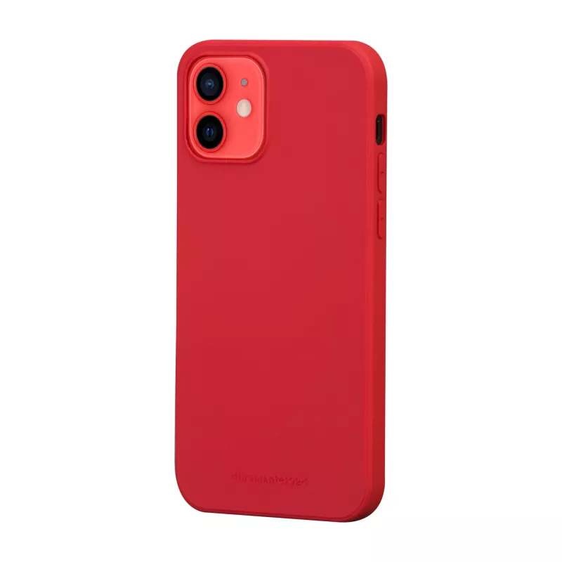 Capa de pele dbramante1928 Greenland para iPhone 12 mini — vermelho, compatível com 5,4