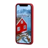 Capa de pele dbramante1928 Greenland para iPhone 12 mini — vermelho, compatível com 5,4