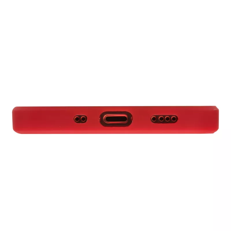 Capa de pele dbramante1928 Greenland para iPhone 12 mini — vermelho, compatível com 5,4