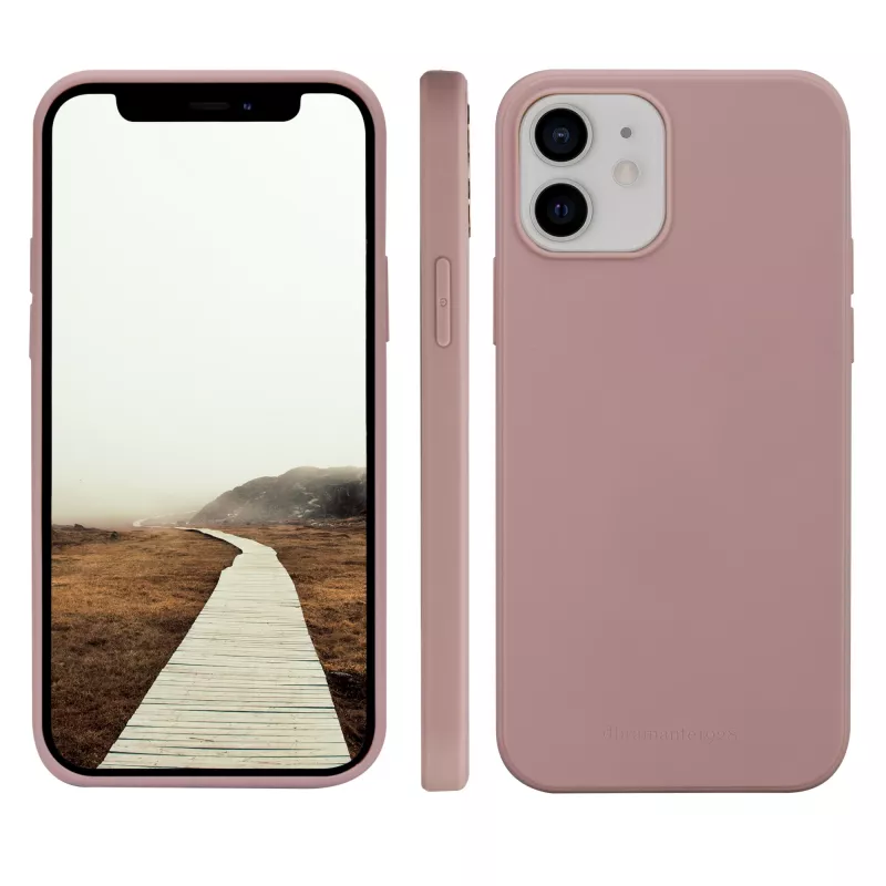 Capa dbramante1928 Greenland iPhone 12/12 Pro Pink Sand
