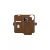 Capa carteira dbramante1928 Lynge para iPhone 13 Pro Max – Tan, 3 compartimentos para cartões, ecrã de 6,7