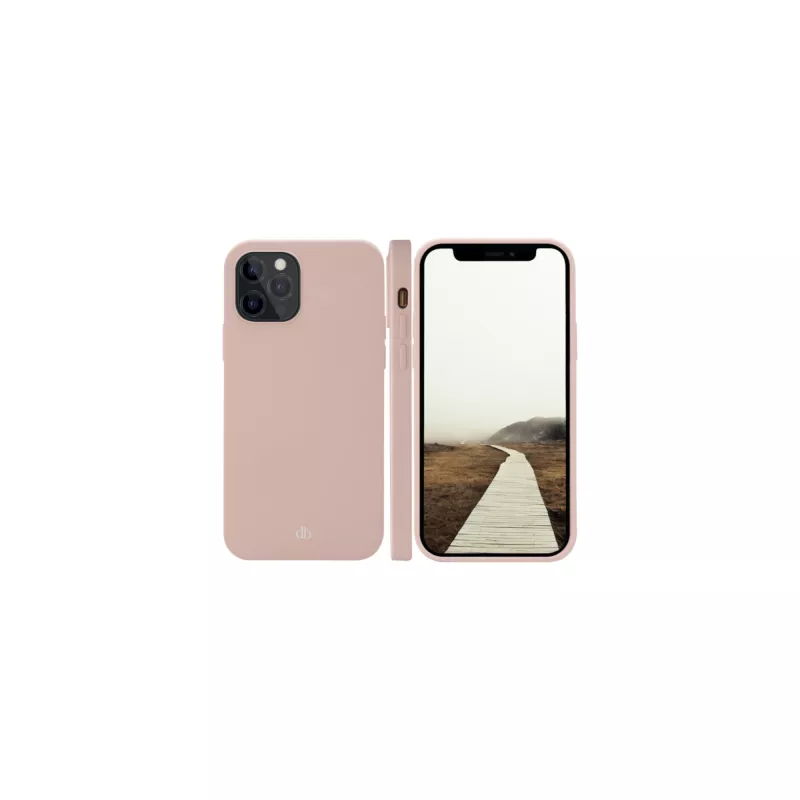 Capa dbramante1928 Monaco iPhone 12/12 Pro Pink Sand