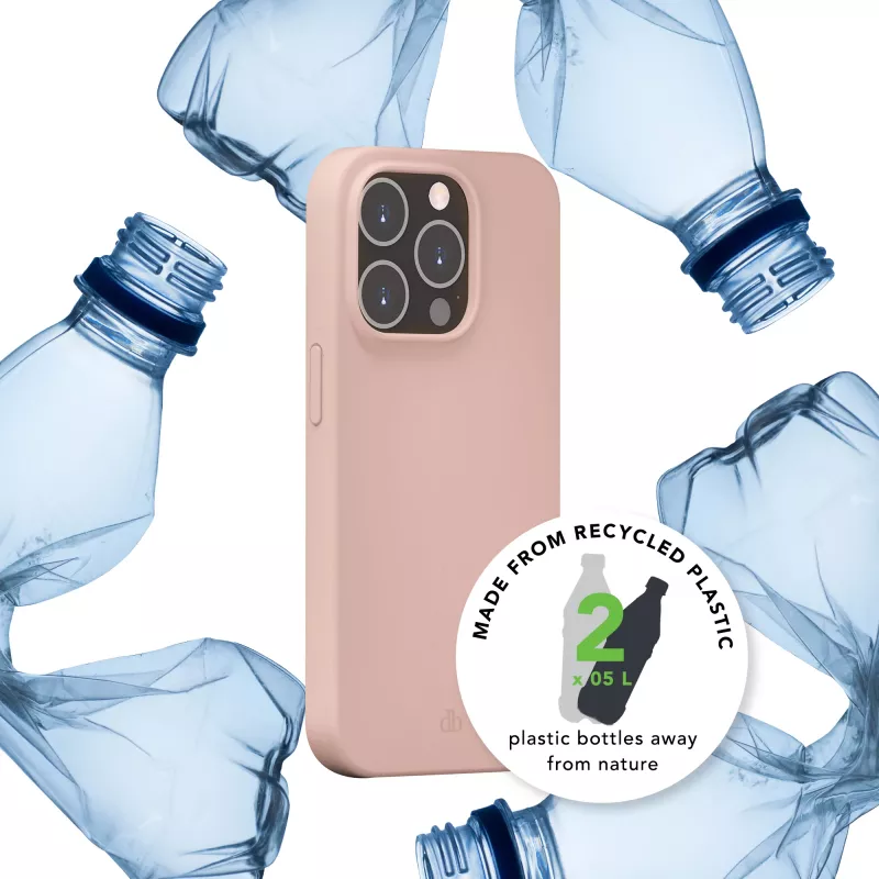 Capa dbramante1928 Monaco iPhone 12/12 Pro Pink Sand