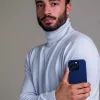 Capa para telefone dbramante1928 Monaco para iPhone 13 Pro Max – Pacific Blue, compatível com 6,7