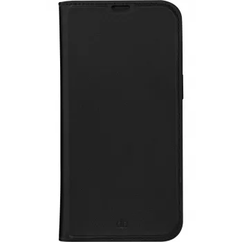Capa tipo folio para telefone dbramante1928 Oslo para iPhone 14 Pro Max — preto, 3 compartimentos para cartões, suporte de mesa, compatível com 6,7