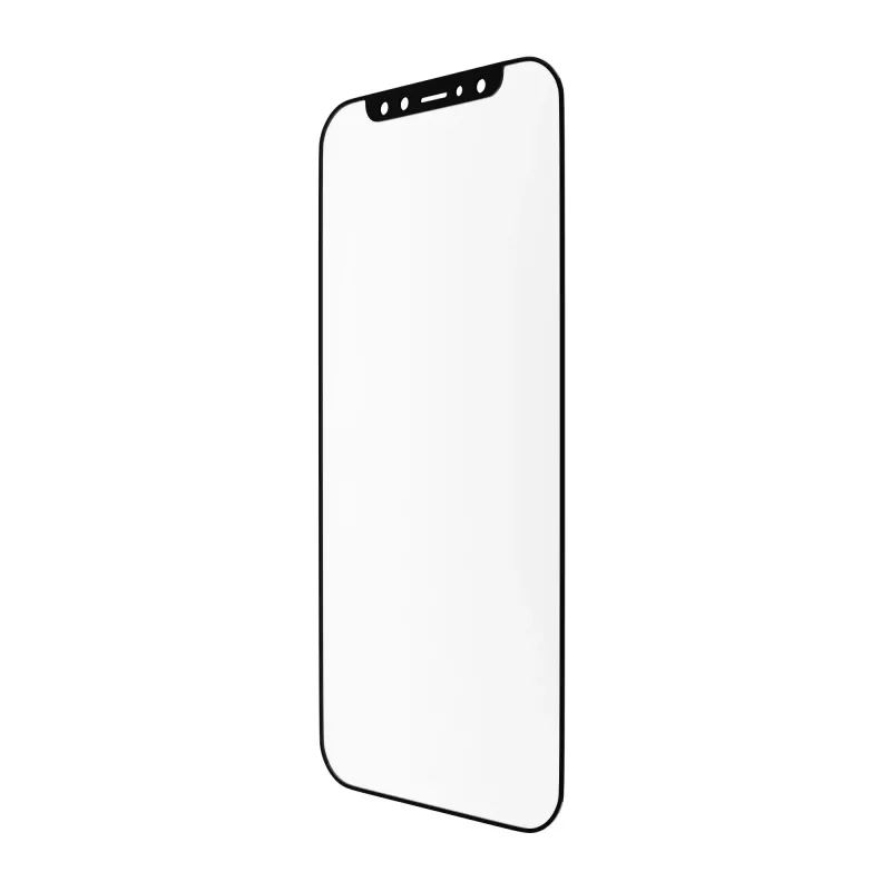 dbramante1928 Eco-Shield - iPhone 12/12 Pro - moldura preta, Apple, iPhone 12, iPhone 12 Pro, resistente ao pó, resistente a riscos, preto, transparente, 1 unid.