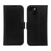 Capa tipo folio dbramante1928 Copenhagen para iPhone 15 Plus – preto, 3 compartimentos para cartões
