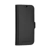 Capa tipo folio dbramante1928 Copenhagen para iPhone 15 Plus – preto, 3 compartimentos para cartões