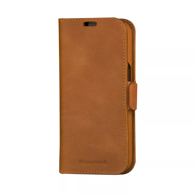 dbramante1928 Copenhagen – iPhone 15 Plus – Tan, folio, Apple, iPhone 15 Plus, castanho