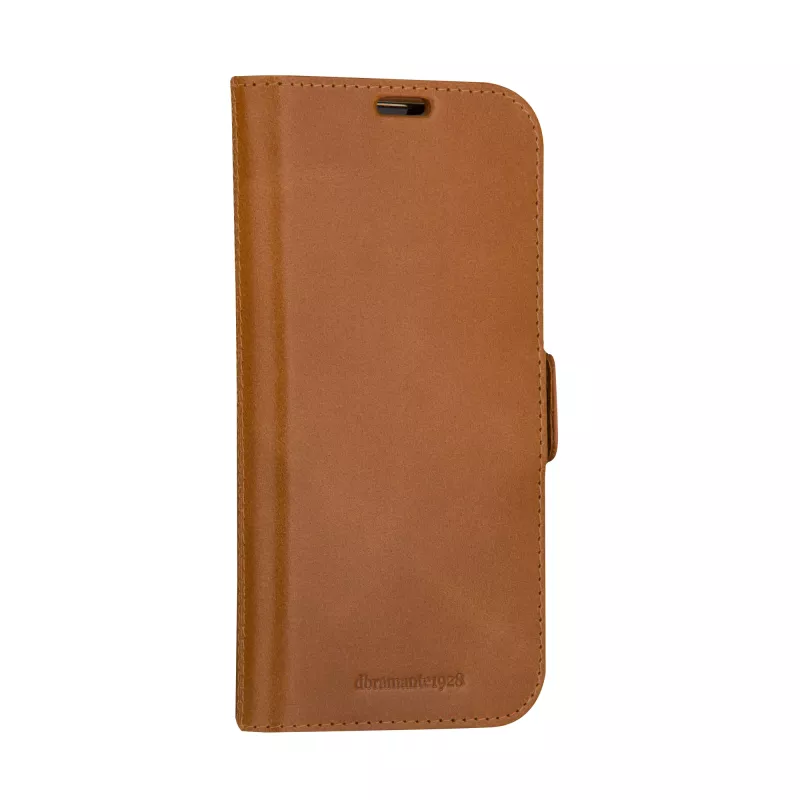dbramante1928 Copenhagen – iPhone 15 Plus – Tan, folio, Apple, iPhone 15 Plus, castanho