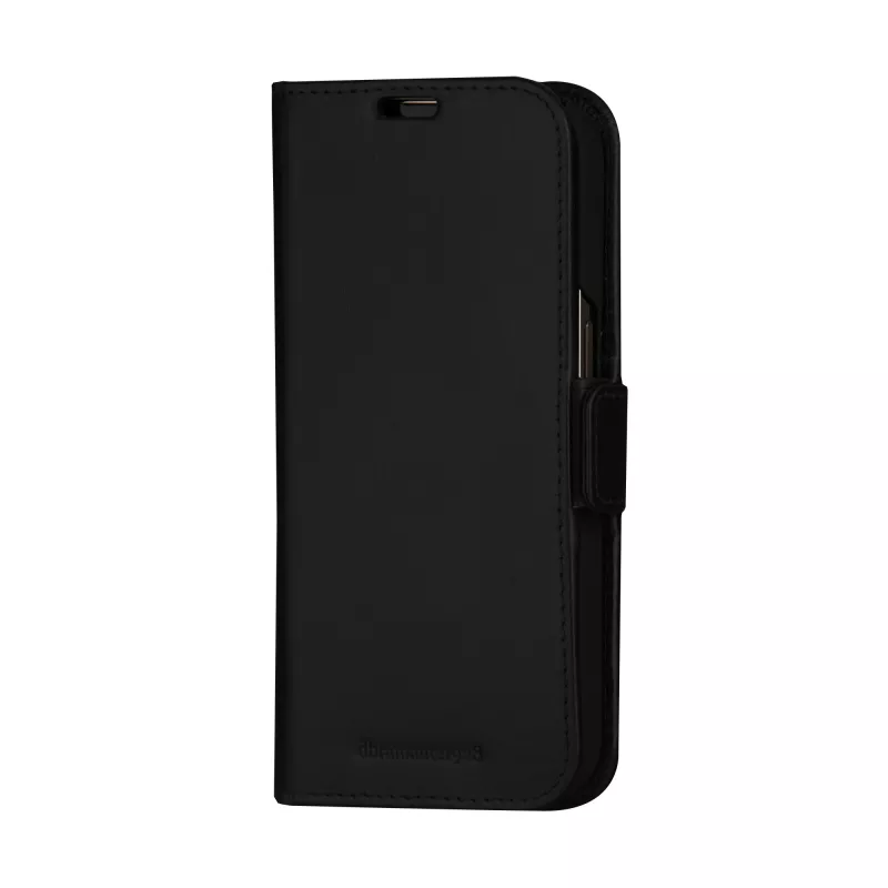 Capa tipo carteira dbramante1928 iPhone 15 Pro Max preto 3 compartimentos para cartões