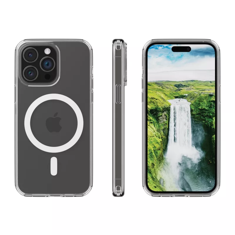 dbramante1928 Iceland Ultra D3O MagSafe - iPhone 15 Pro - capa robusta transparente