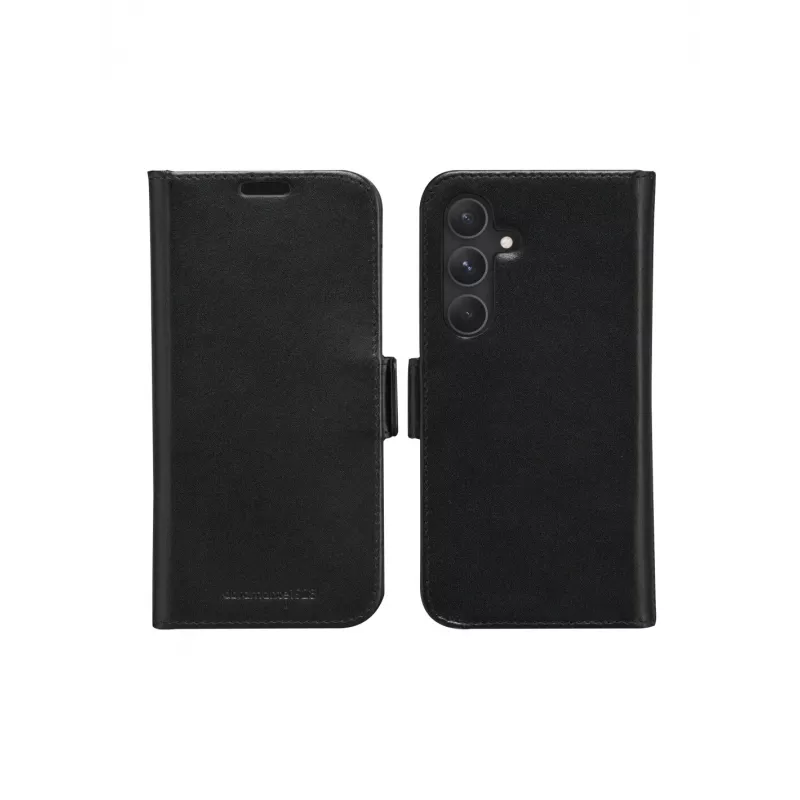 Capa tipo carteira dbramante1928 Galaxy S23 FE preto 3 compartimentos para cartões