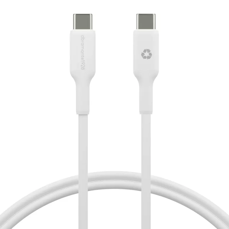 Cabo USB-C para USB-C 1 m de dbramante – branco