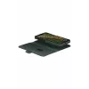 Carteira com capa dbramante1928 New York para iPhone 14 Pro Max, verde, 3 compartimentos para cartões, compatível com 6,7 polegadas