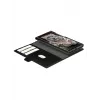 Carteira com capa dbramante1928 Galaxy S24 Ultra preto 3 compartimentos para cartões