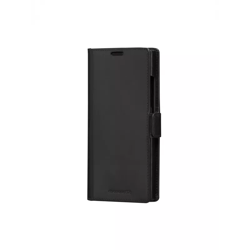 Carteira com capa dbramante1928 Galaxy S24 Ultra preto 3 compartimentos para cartões