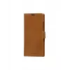 Carteira com capa dbramante1928 Lynge para Samsung Galaxy S24 Ultra — pele, Tan, 6,8 polegadas